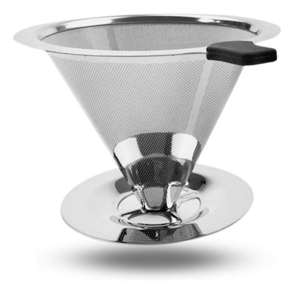 Coador De Café Pour Over Aço Inox - Não Precisa De Filtro! - Image 6