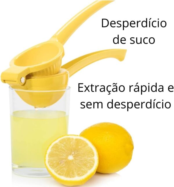Espremedor de Limão de Metal Premium para Sucos Refrescantes - Image 4