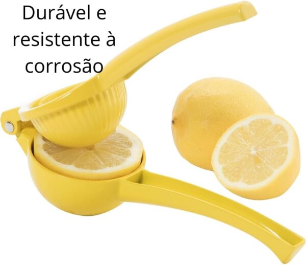 Espremedor de Limão de Metal Premium para Sucos Refrescantes - Image 3